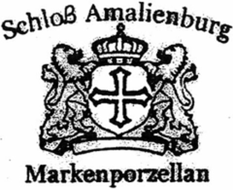 Schloß Amalienburg Markenporzellan Logo (DPMA, 03.09.2003)