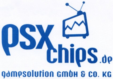 psxchips.de gamesolution GmbH & Co. KG Logo (DPMA, 21.01.2004)