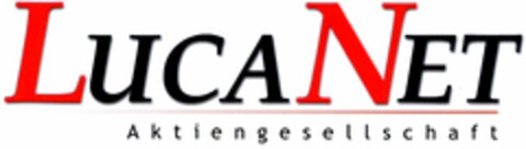 LUCANET Aktiengesellschaft Logo (DPMA, 23.07.2004)