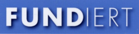 FUNDIERT Logo (DPMA, 04.10.2005)