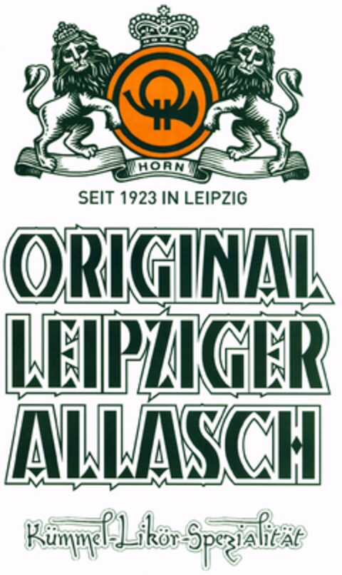 ORIGINAL LEIPZIGER ALLASCH Logo (DPMA, 25.04.2006)