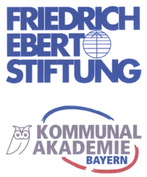 FRIEDRICH EBERT STIFTUNG KOMMUNAL AKADEMIE BAYERN Logo (DPMA, 02.07.2007)