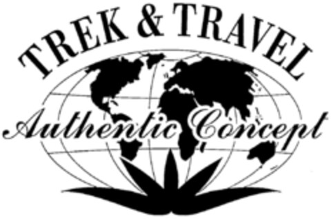 TREK & TRAVEL Logo (DPMA, 11.01.1995)