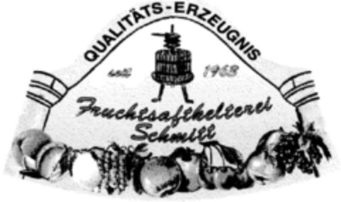 Fruchtsaftkelterei Schmitt Logo (DPMA, 01/27/1995)