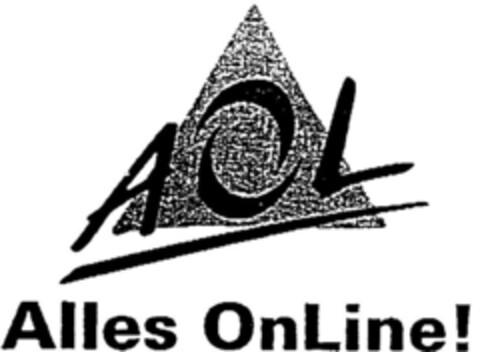 AOL Alles OnLine! Logo (DPMA, 05.07.1996)