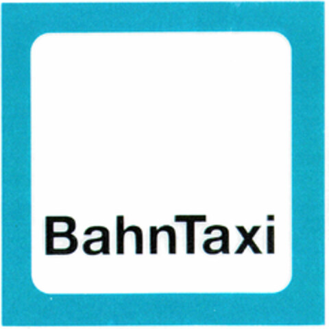 BahnTaxi Logo (DPMA, 07/11/1997)