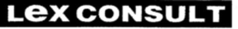 LEX CONSULT Logo (DPMA, 12/30/1998)