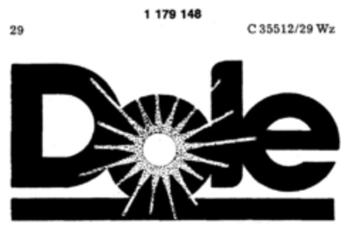 Dole Logo (DPMA, 08.09.1986)