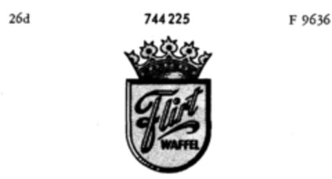 Flirt WAFFEL Logo (DPMA, 16.03.1959)