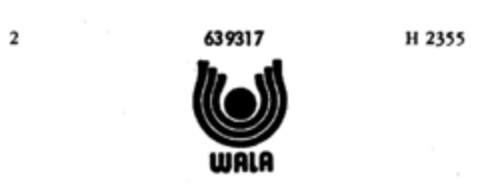 WALA Logo (DPMA, 25.01.1951)