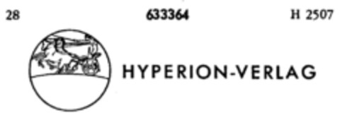 HYPERION-VERLAG Logo (DPMA, 05.03.1951)