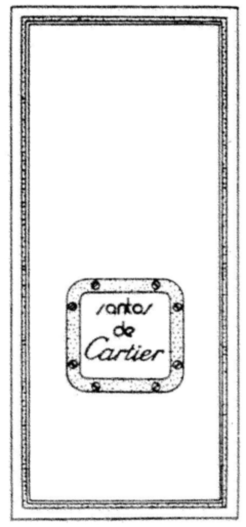 santos de Cartier Logo (DPMA, 14.12.1981)