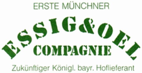 ERSTE MÜNCHNER ESSIG & OEL COMPAGNIE Logo (DPMA, 01/15/1993)