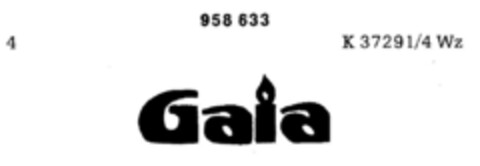 Gaia Logo (DPMA, 03/04/1976)