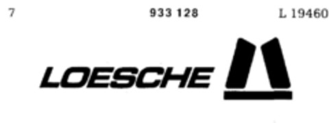 LOESCHE Logo (DPMA, 17.08.1973)