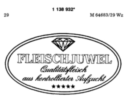 FLEISCHJUWEL Logo (DPMA, 03/07/1989)