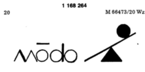 MODO Logo (DPMA, 29.12.1989)