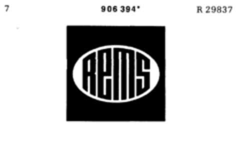 Rems Logo (DPMA, 21.02.1973)