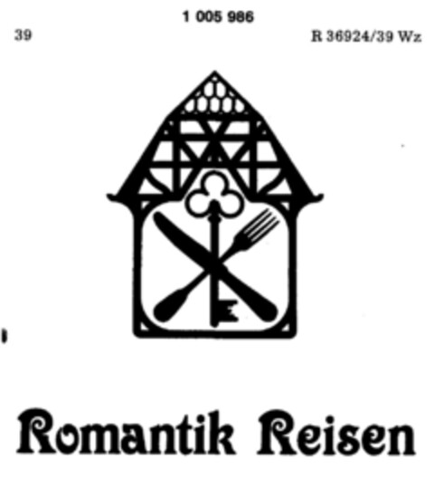 Romantik Reisen Logo (DPMA, 10.08.1979)