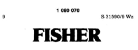 FISHER Logo (DPMA, 22.12.1977)