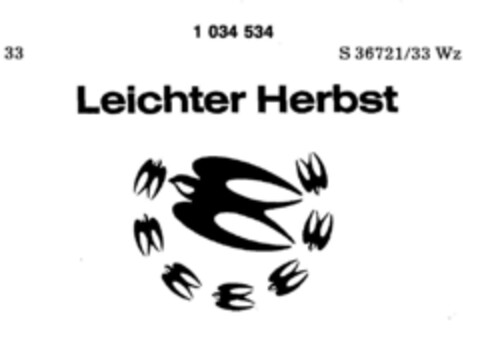 Leichter Herbst Logo (DPMA, 24.09.1981)