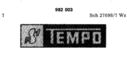 TEMPO Logo (DPMA, 05/05/1978)
