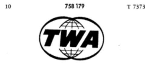 TWA Logo (DPMA, 03/14/1961)