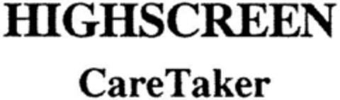 HIGHSCREEN CareTaker Logo (DPMA, 07.03.1994)