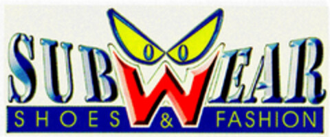 SUBWEAR SHOES & FASHION Logo (DPMA, 04.08.2000)