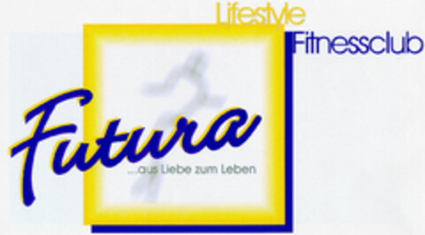 Futura ...aus Liebe zum Leben Lifestyle Fitnessclub Logo (DPMA, 07.08.2001)