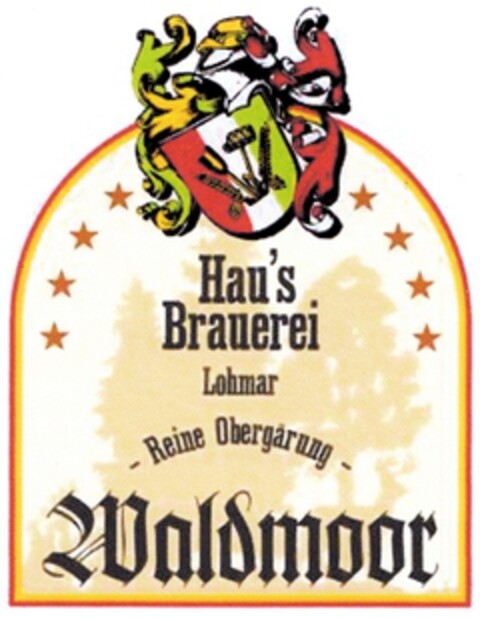 Hau's Brauerei Waldmoor Logo (DPMA, 20.08.2009)
