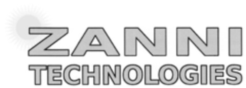 ZANNI TECHNOLOGIES Logo (DPMA, 21.11.2014)