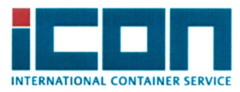 ICON INTERNATIONAL CONTAINER SERVICE Logo (DPMA, 03/23/2017)