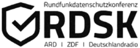 Rundfunkdatenschutzkonferenz RDSK ARD | ZDF | Deutschlandradio Logo (DPMA, 04.11.2020)