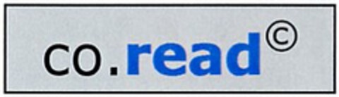 co.read Logo (DPMA, 19.05.2004)