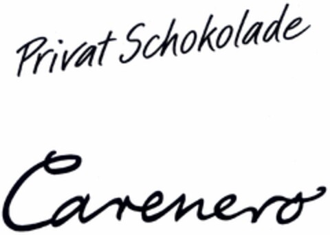 Private Schokolade Carenero Logo (DPMA, 15.09.2004)