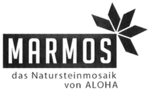 MARMOS das Natursteinmosaik von ALOHA Logo (DPMA, 06.07.2006)