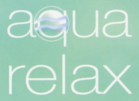 aqua relax Logo (DPMA, 31.10.2006)