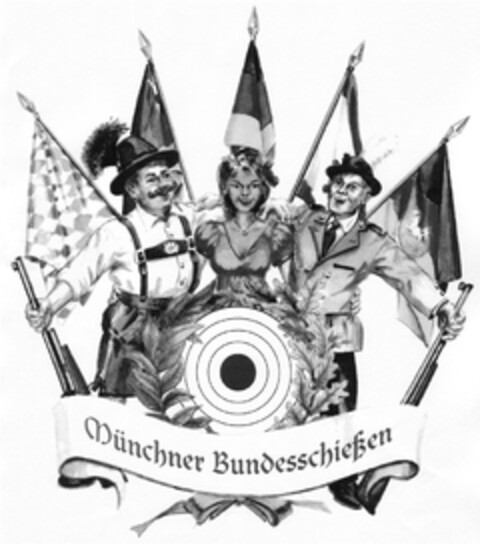 Münchner Bundesschießen Logo (DPMA, 21.08.2007)