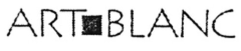 ART BLANC Logo (DPMA, 12.12.2007)