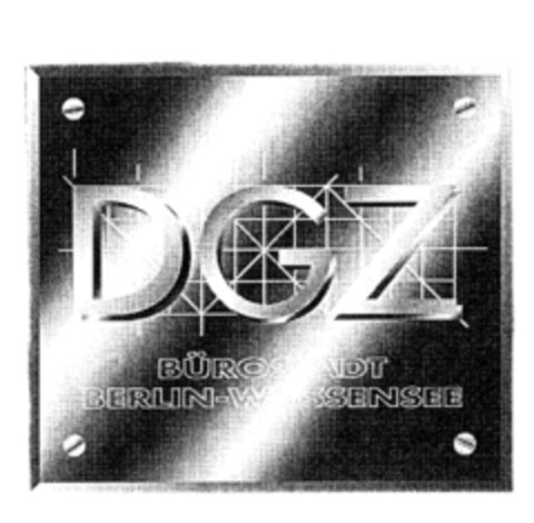 DGZ BÜROSTADT BERLIN-WEISSENSEE Logo (DPMA, 01.02.1995)
