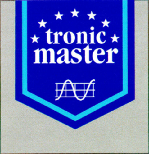 tronic master Logo (DPMA, 27.02.1995)