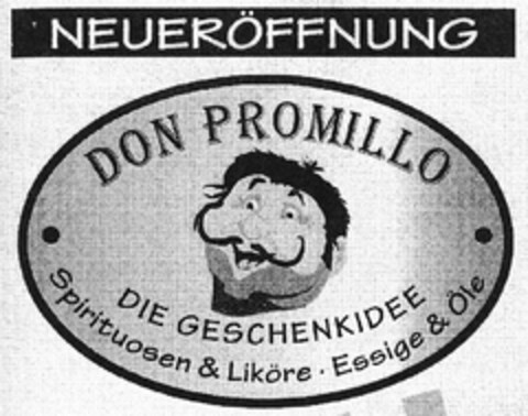 DON PROMILLO Logo (DPMA, 01.10.1997)