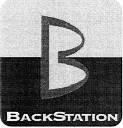 B BACKSTATION Logo (DPMA, 09/11/1997)