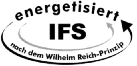 energetisiert IFS nach dem Wilhelm Reich-Prinzip Logo (DPMA, 01.07.1998)