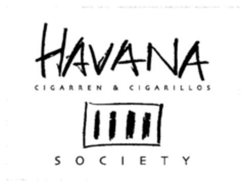 HAVANA CIGARREN & CIGARILLOS SOCIETY Logo (DPMA, 24.09.1998)