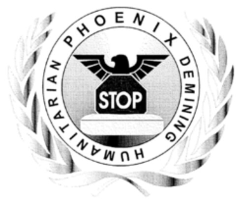 HUMANITARIAN PHOENIX DEMINING Logo (DPMA, 21.05.1999)
