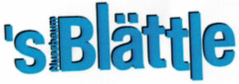 's Nussbaum Blättle Logo (DPMA, 30.06.1999)
