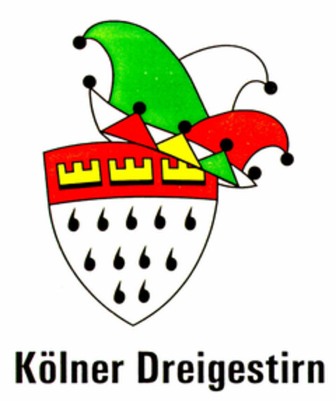 Kölner Dreigestirn Logo (DPMA, 13.09.1999)