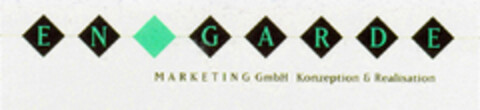 EN GARDE MARKETING GmbH Konzeption & Realisation Logo (DPMA, 20.10.1999)